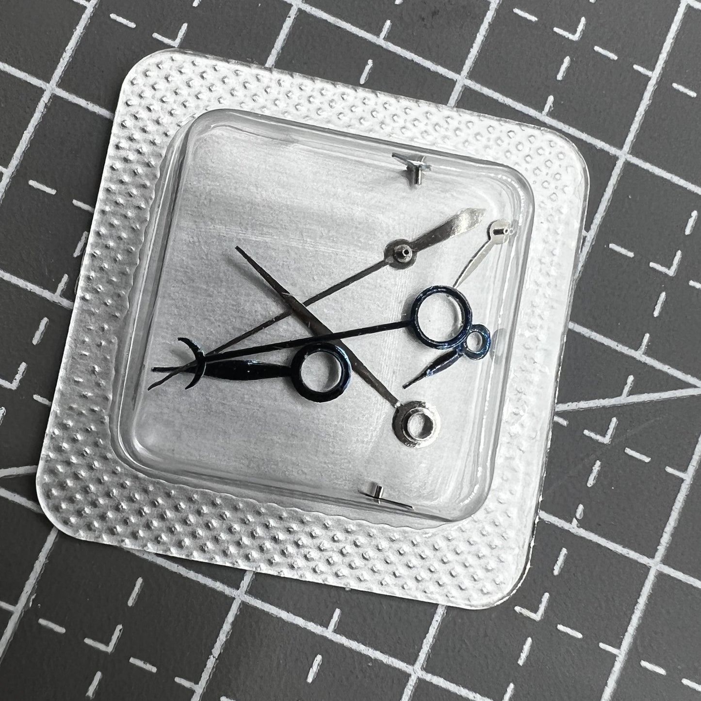 Blau polierte Zeiger ohne Leuchtkraft Ersatz für ETA 7750 7751 Uhrwerk