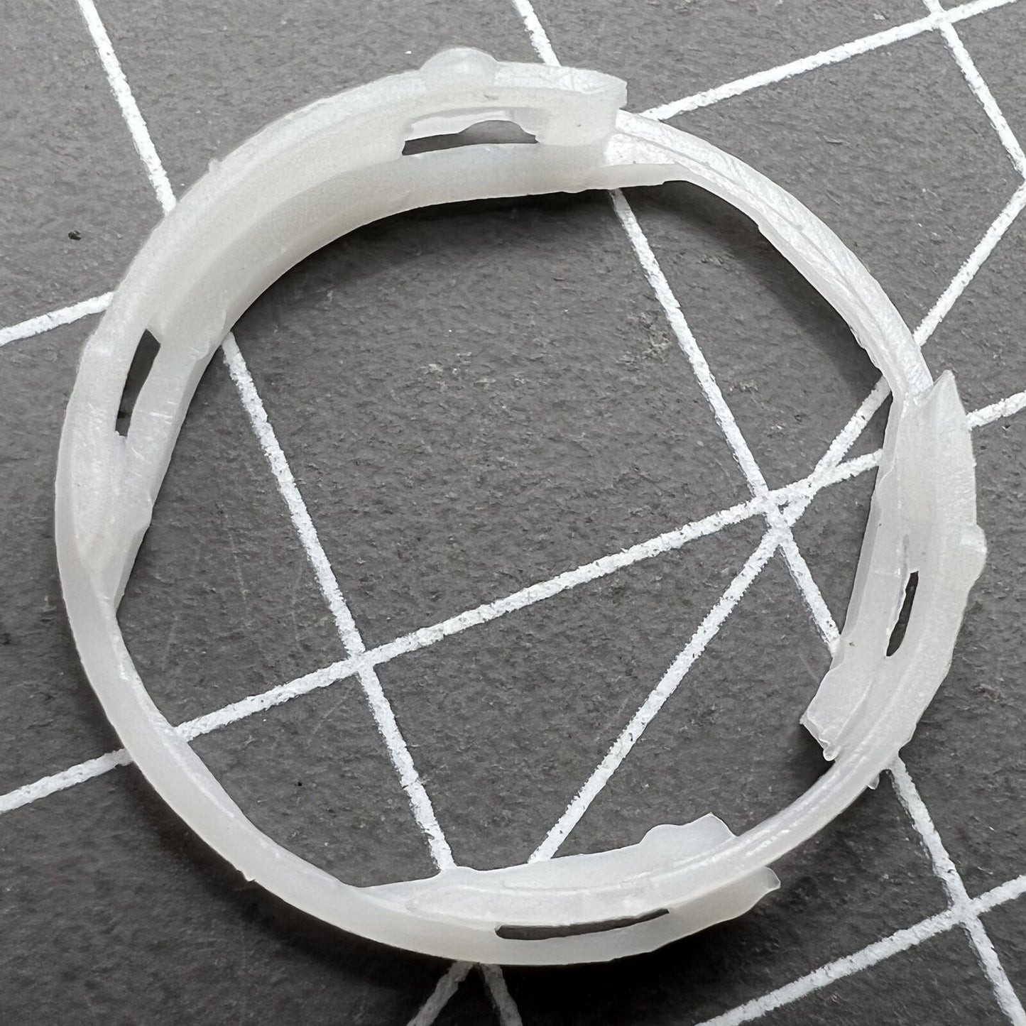 Watch case mount spacer ring 3.7mm height, 20-40mm diameter for Miyota 2035 movement, durable fixing accessory.