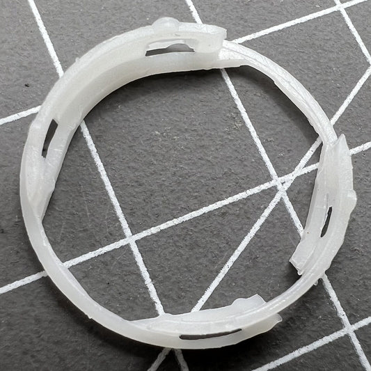 Watch case mount spacer ring 3.7mm height, 20-40mm diameter for Miyota 2035 movement, durable fixing accessory.