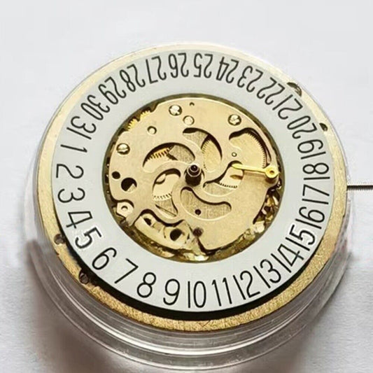 China Made Big Automatic watch with mechanical movement, 3 hands, small second at 3, date display at 6.