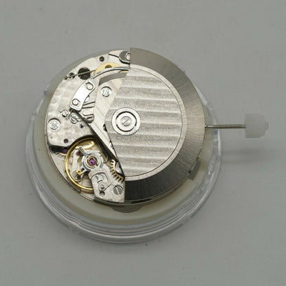 Close-up of China Made 7753 mechanical watch movement clone, 1:1 Daytona style chronograph.