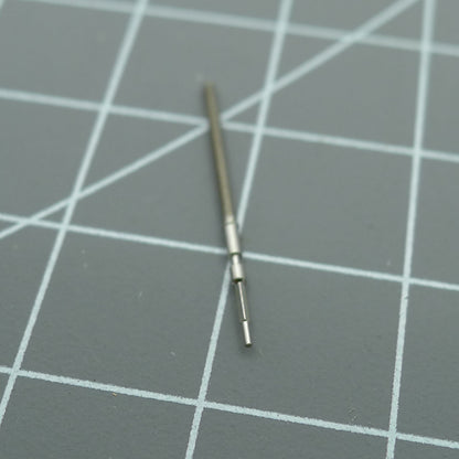 Set of 3 watch winding stems for Ronda 505, 515, 507, 517 movements, ideal for precise watch repairs.