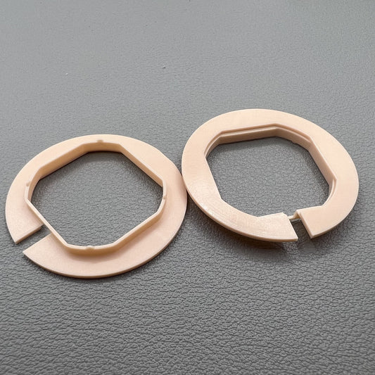 Set of 2 HTR VX43 watch case cushion mount spacer rings for secure movement fixing
