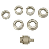 Bergeon 5538 6 Chucks With Intermediate Holder For Waterproof Grooved Cases