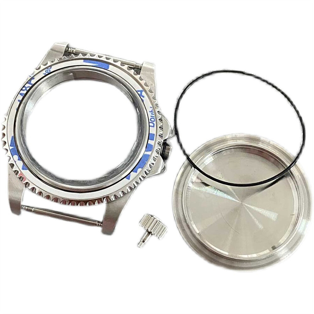 19 Options stainless steel retro watch case with sapphire glass, durable protection for NH35/NH36 movements.