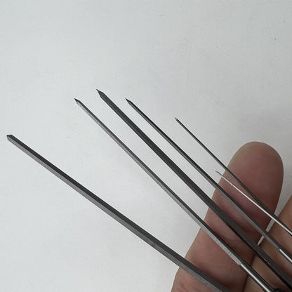 Horotec MSA02.152 assorted cutting broaches set for precise watch movement adjustments and accessory fitting.
