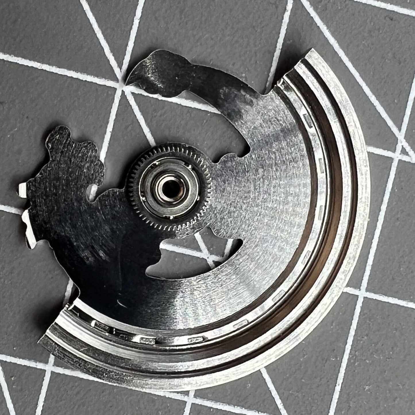 Rotor-Schwungmasse mit silbernem Drachenmotiv für NH35 NH36-Uhrwerk 