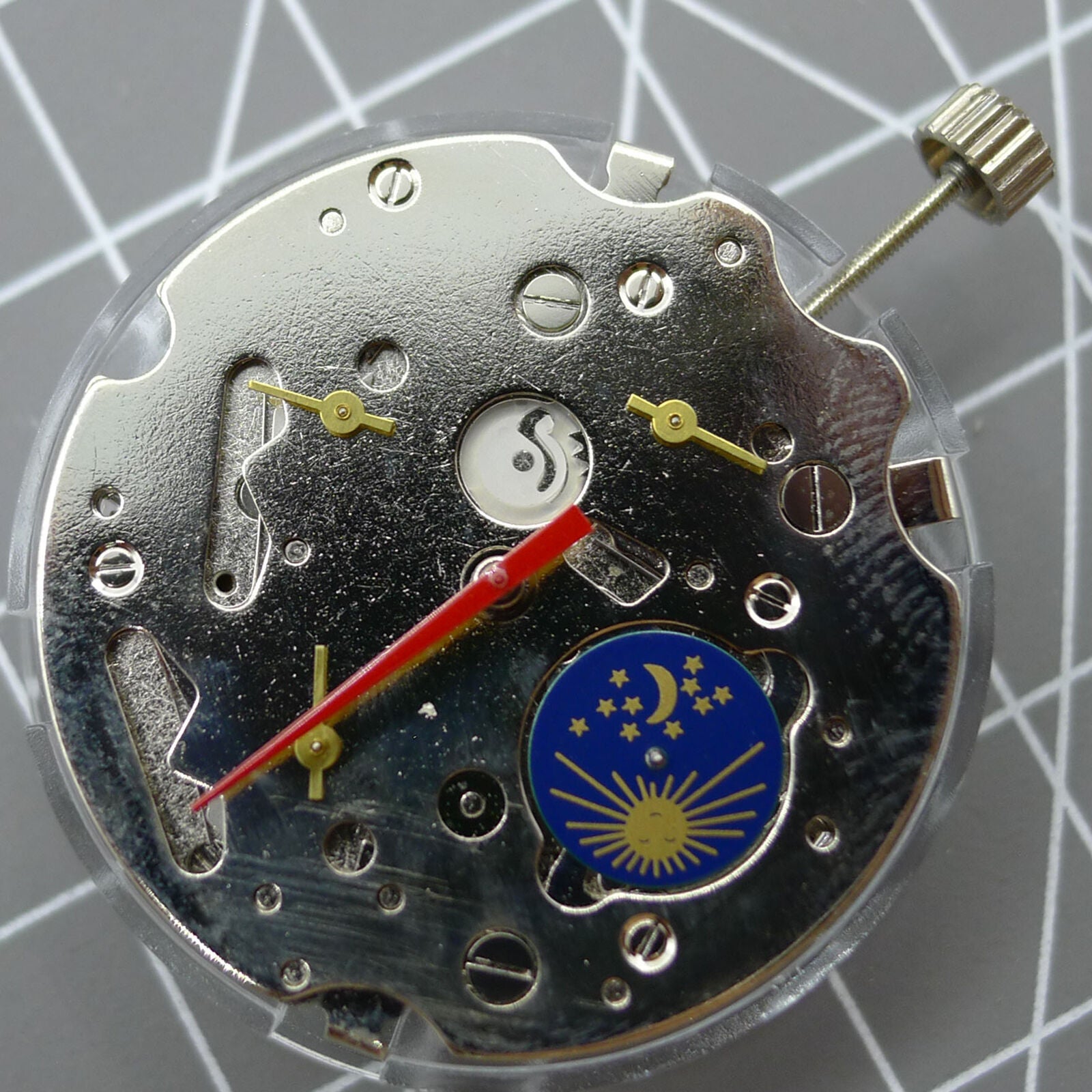 Seagull ST1652 mechanical automatic watch movement, precision China-made ST16 series.