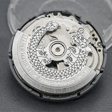 New Steel Silver Dragon Carved Rotor Oscillating Weight for NH35 NH36 Movement