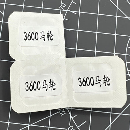 Pack of 3 Escape Wheels for ST3601 ST3600 6497/6498 watch movements, precise replacement parts for repair and maintenance.