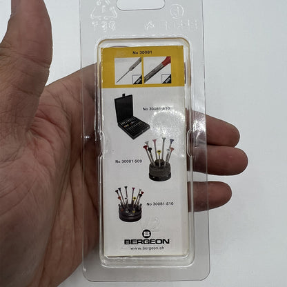 Bergeon 30081-050 Ergonomic Screwdriver Ø0.50 mm Without Spare Blades