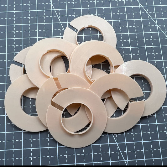 12 pièces 1 ligne tailles mouvement boîtier entretoise boîtier bague support #AC-676-7.75