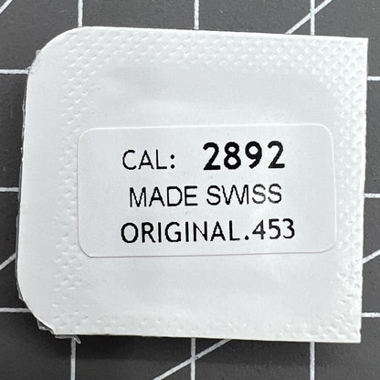 Ref.453 Date Small Corrector Wheel, precise ETA 2892 watch replacement component for accurate timekeeping.