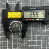 Miyota /Citizen 8215 Black Dial Date At 3 Automatic Mechanical Movement