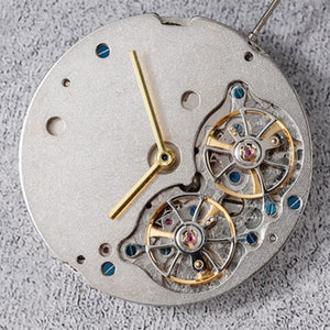 Silver China Made Multifunctional Automatic Mechanical Movement Double Flywheel