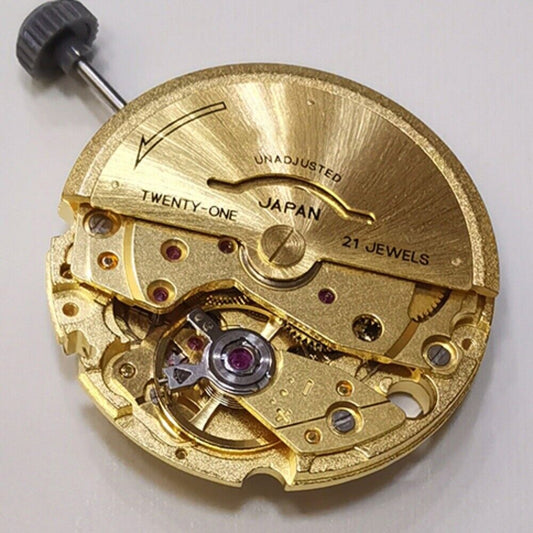 Japan Golden MIYOTA 8200 automatic watch movement with 21 jewels for precise timekeeping replacement