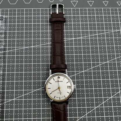 Shanghai Mechanische Herrenarmbanduhr 33mm mit Kalender, 17 Steine, sto�fest, klassische Uhr von Shanghai.