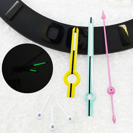 White small second hand with green lume for Japan-made VK63 watch movement, precision design.