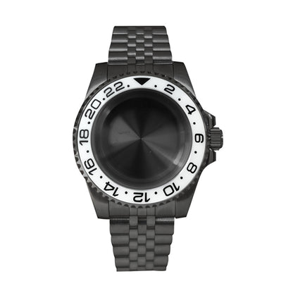 Boîtier de montre en verre saphir 40 mm pour mouvement NH35/NH36, boîtier modifié