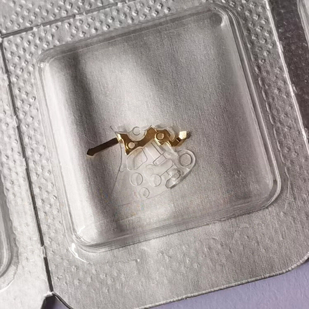 Battery negative electrode plate for Swiss ETA E61.111 watch movement replacement part.