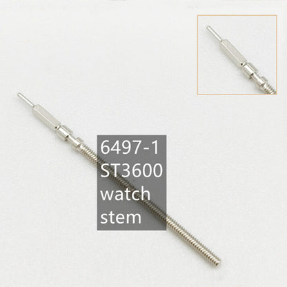 2 Stück Aufzugswellen für Seagull ETA 6497-1 ST3600 Uhrenwerk