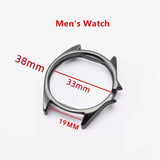 Men Black Ceramic Watch Case Replacement Watch Part for J12 Watch