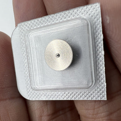 Complete watch barrel with new mainspring, compatible with ETA 2000-1 movements for precise repairs.