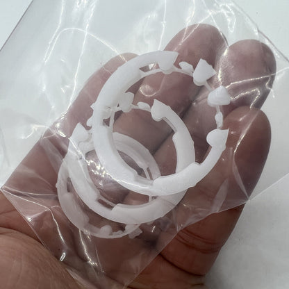 7.6mm Spacer Ring Plastic Watch Movement Cushion Mount for ETA 2824/2836/2846