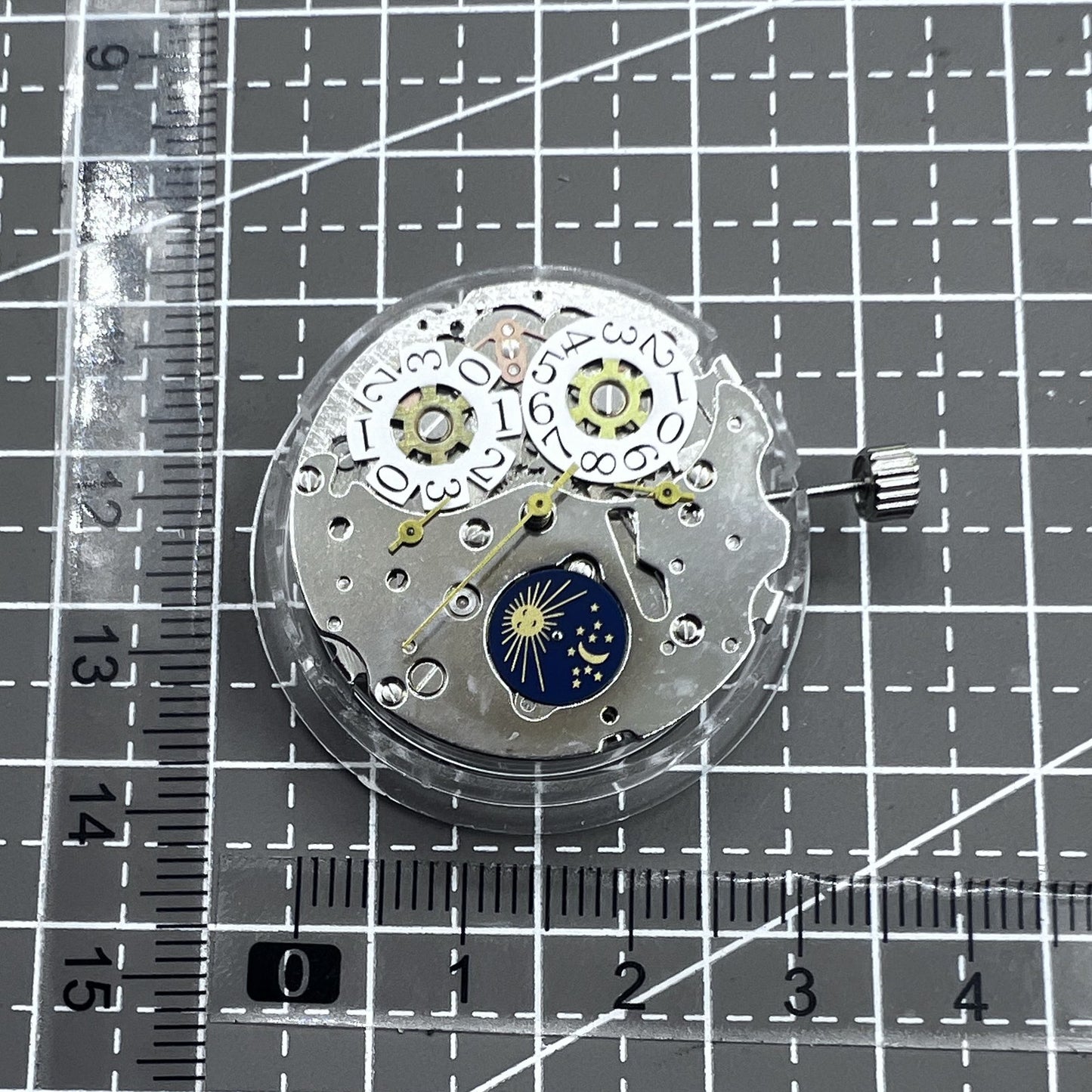 Tianjin Seagull ST16 automatic watch movement with date display at 12 o?clock for precise timekeeping
