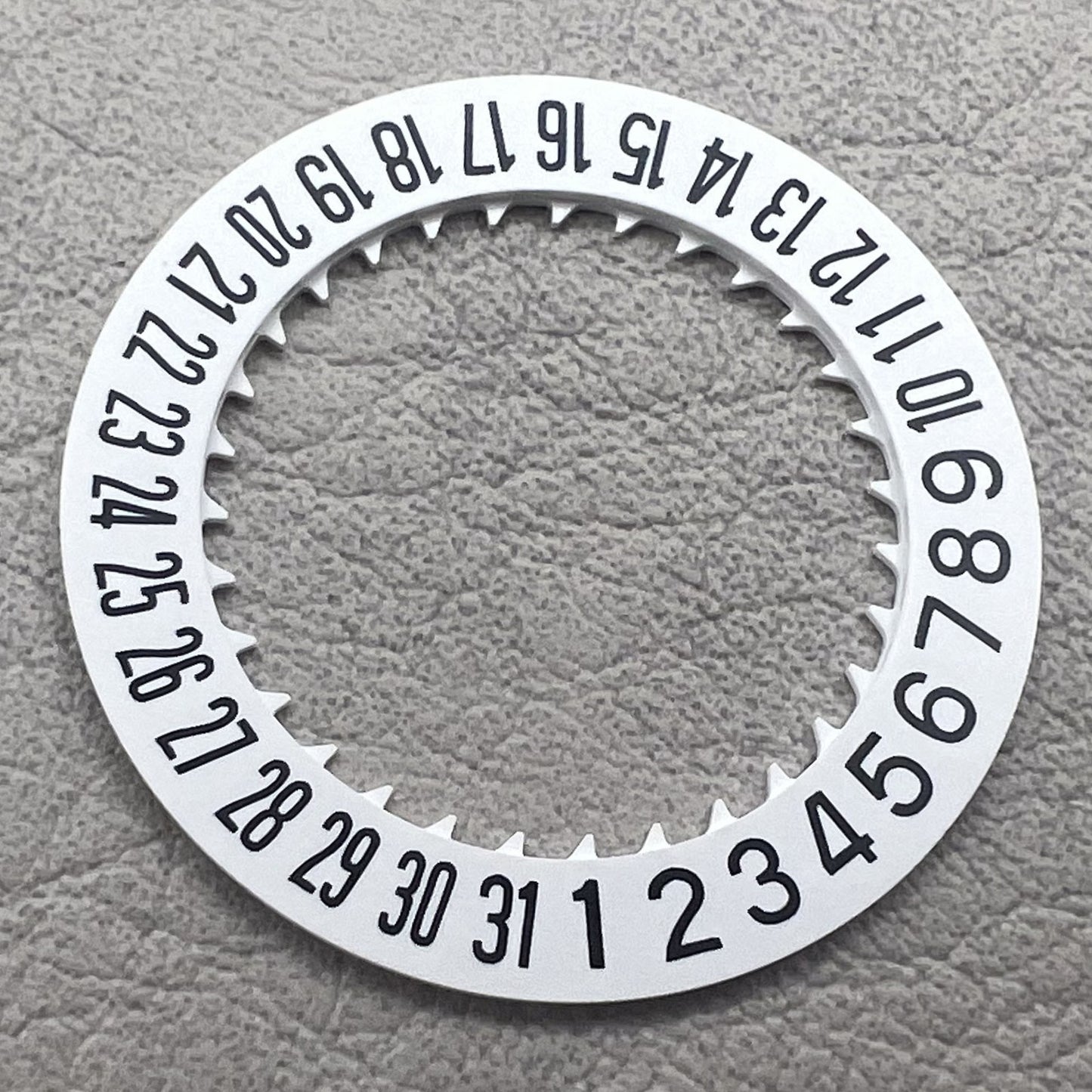 2 Stück Weißes Datumsscheibenrad Datumsscheibe Datum Bei 6 Uhr Für NH35 NH36