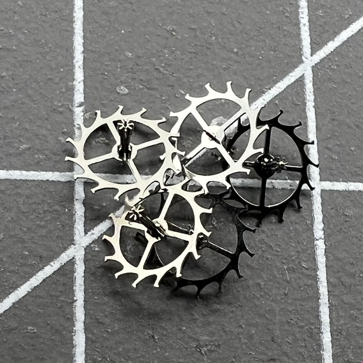 Precision Escape Wheel for NH35 NH36 Japan-made watch movement, essential fit for accurate timekeeping.