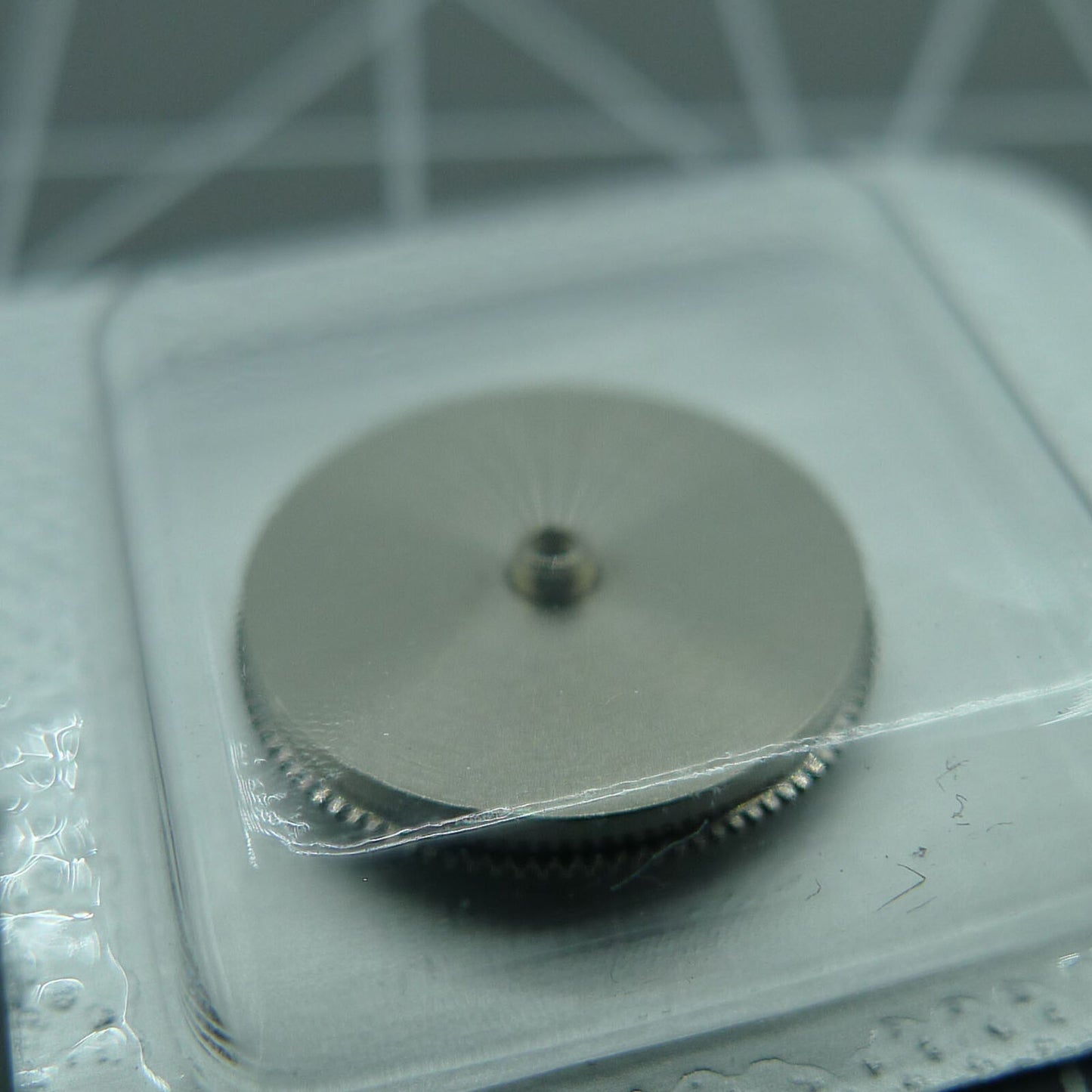 Barrel and complete mainspring for Miyota NH35 NH36 watch movement, compatible generic replacement part.