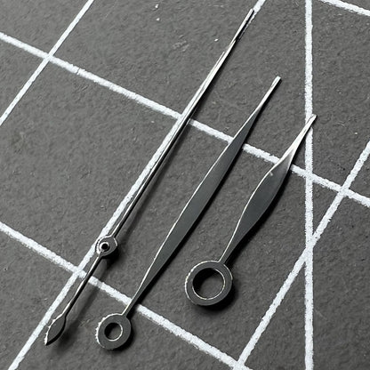 10.5x16x16mm Black Polished Watch Hands Sets for Tissot 1853 T41 T006 Movement