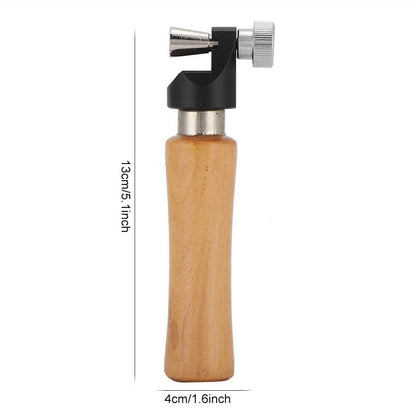 Kit d'outils de fixation de bagues diamantées avec micro-inserts et porte-bague incrusté