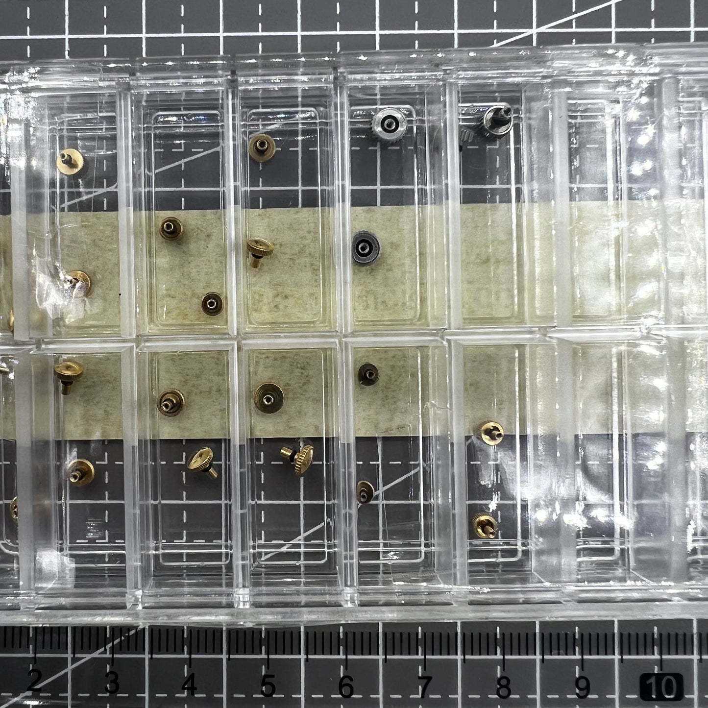 24 Teiliges Sortiment Armbanduhrenkronen Aus Edelstahl Gold Für Orient Uhren