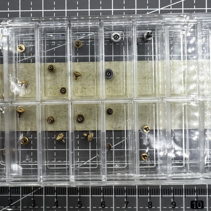 24 Teiliges Sortiment Armbanduhrenkronen Aus Edelstahl Gold Für Orient Uhren