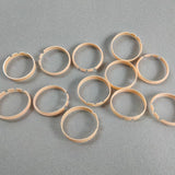 12pcs Plastic Watch Movement Holder Spacer Ring for ETA251.272.1/251.262/G10.211