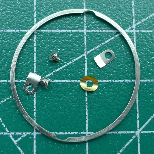 Wholesale case cushion mount spacer with screws and clamps for ETA2824 2836 movements, durable watch accessory.