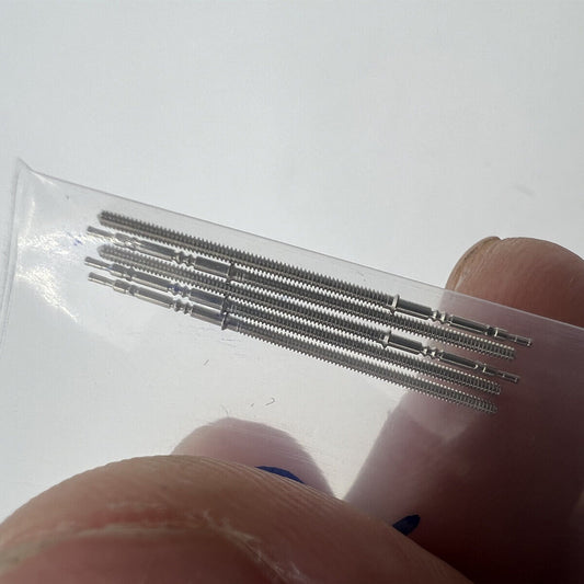 1. Five-piece set of replacement winding stems compatible with PE70 PE90 PE50 watch movements.  