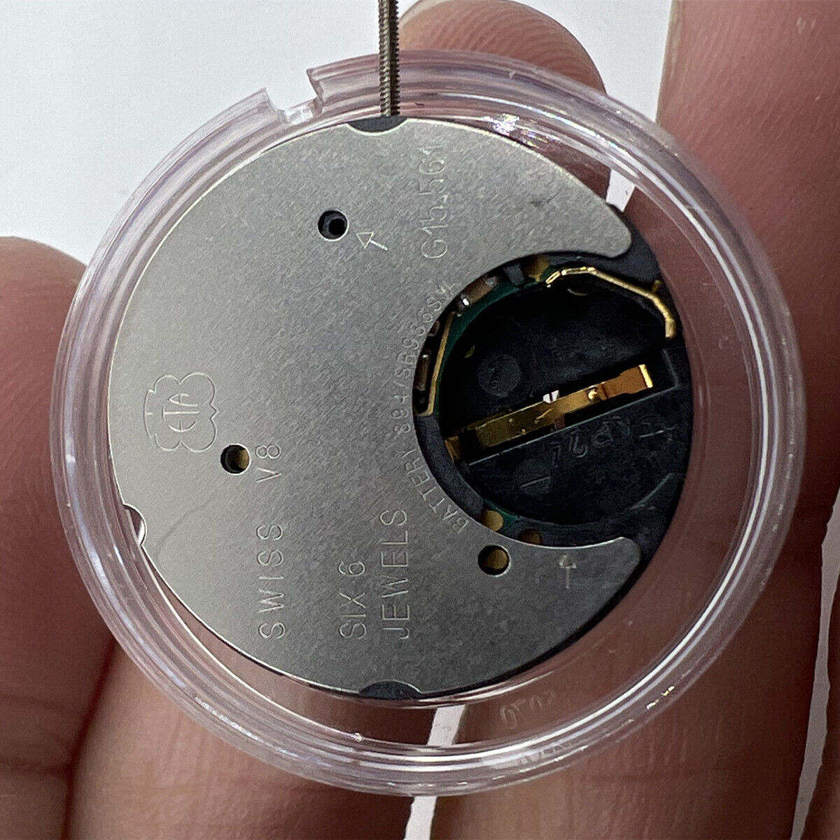 ETA G15.561 Swiss quartz watch movement by ETA, precise replacement for G15.562 models.