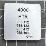 Circuit Board Generic for ETA955.112 955.412 955.414 Quartz Movement