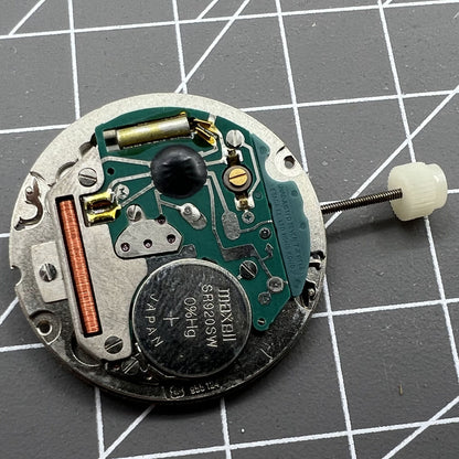 Swiss Made ETA 955.124 quartz day-date watch part, precise and reliable for watch repairs and accessories.