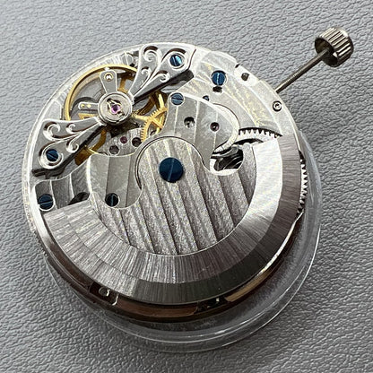 Mechanisches (automatisches) Uhrwerk mit hohler Doppelfeder aus Hangzhou 