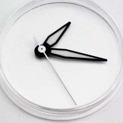 Aiguilles de montre lumineuses vertes Pilot 10 x 15 x 15 mm pour mouvement NH35A/NH36A/8215