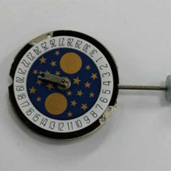 Ronda 788 Quartz Watch Movement Date At 6 Swiss Parts 3 Hands Moon Phase