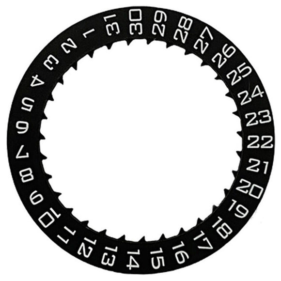 Black KA Font Date At 3 Date Disk Wheel Date Wheel for Miyota 8215 Movement