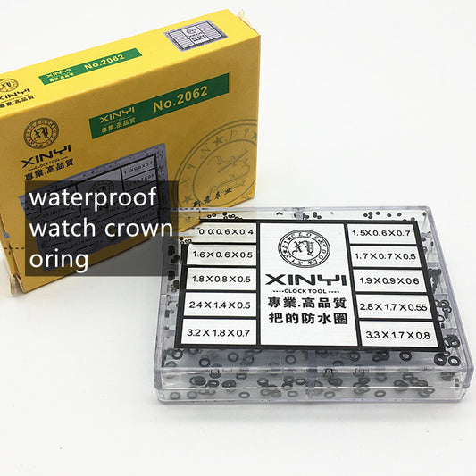 500Pcs/Box Rubber Watch Crown Waterproof Watch Seals O Ring Watch Gasket #2062