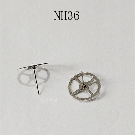 Replacement Watch Part Second Wheel Fit For Movement NH35 NH36 Spare Parts