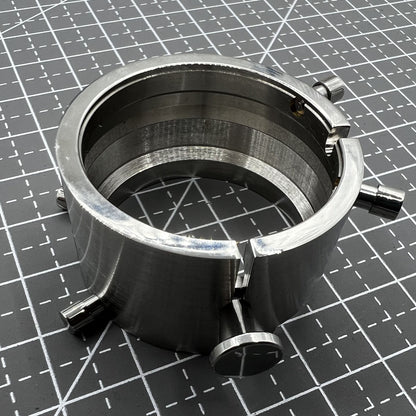 Chromium-plated Movement Holder Generic for Movement ETA 7750
