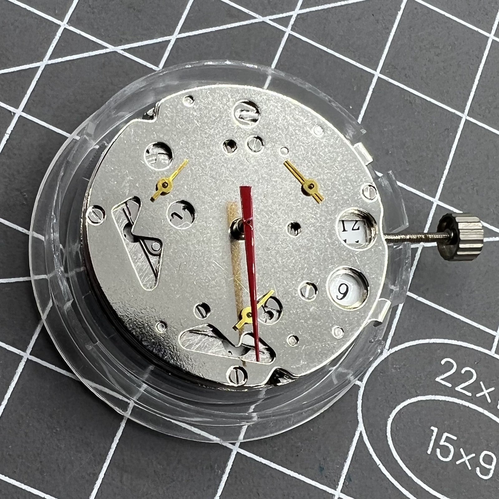 Seagull Mechanische Uhr T16 mit kleinem Sekundenz�hler bei 2, 6, 10 und Einzelkalender.